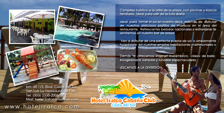 hotel izalco cabanas club